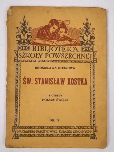 Steinowa Bronisława - Św. Stanisław Kostka, 1933 r.