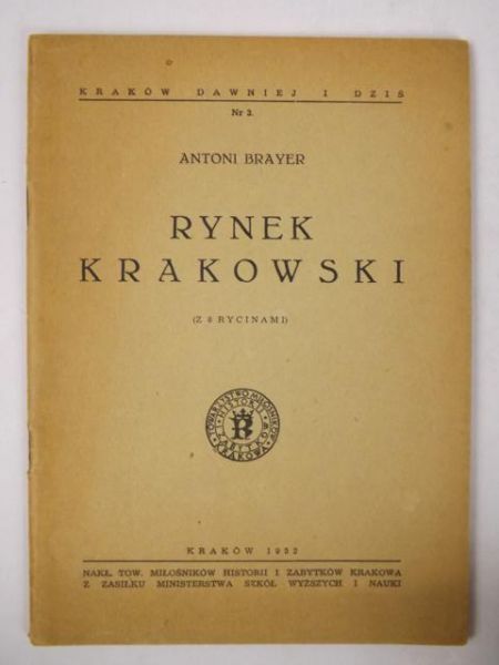 Brayer Antoni - Rynek krakowski