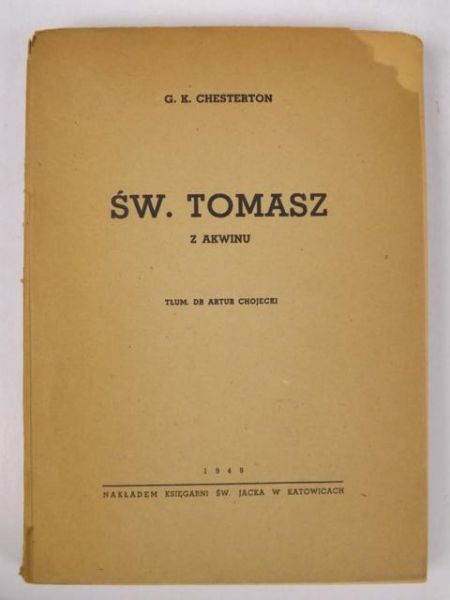 Święty Tomasz z Akwinu, 1949 r.