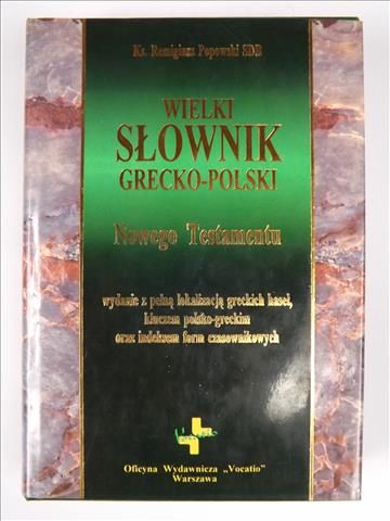 Wielki słownik grecko-polski Nowego Testamentu