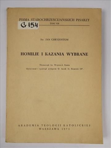 Homilie i kazania wybrane