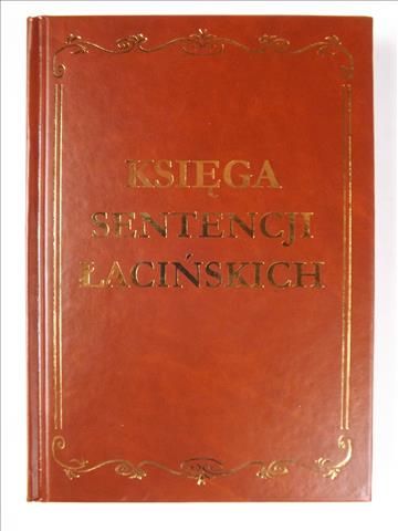 Księga sentencji łacińskich