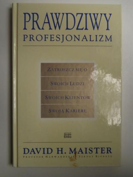 Maister David - Prawdziwy profesjonalizm