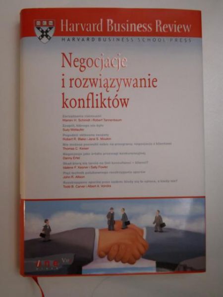 Harvard Business School Press - Negocjacje i rozwiązywanie konfliktów