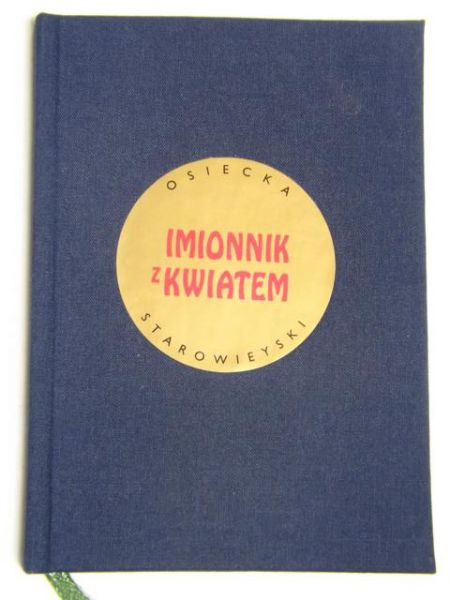 Imionnik z kwiatem