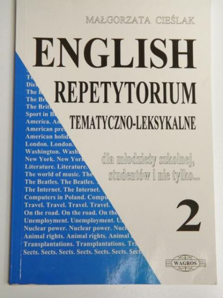 English 2 - Repetytorium tematyczno-leksykalne