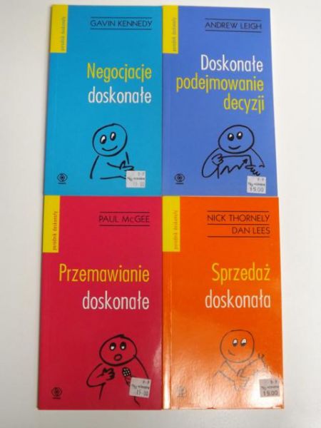 Leigh A., Kennedy G., McGee P.,   - Poradnik doskonały, 4 książki