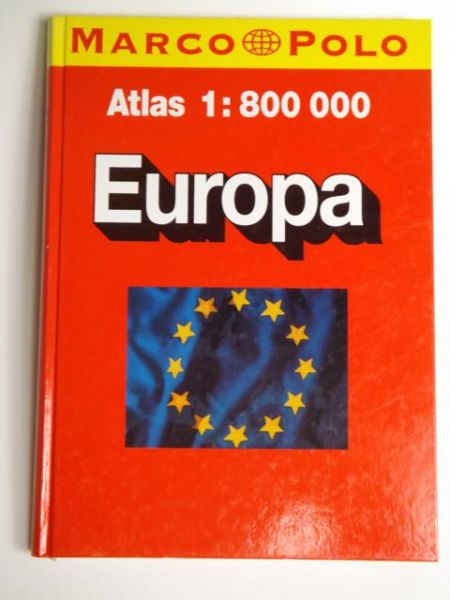 Europa. Atlas samochodowy Marco - Polo 1:800 000