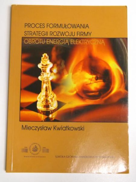 Proces formułowania strategii rozwoju firmy obrotu energią elektryczną