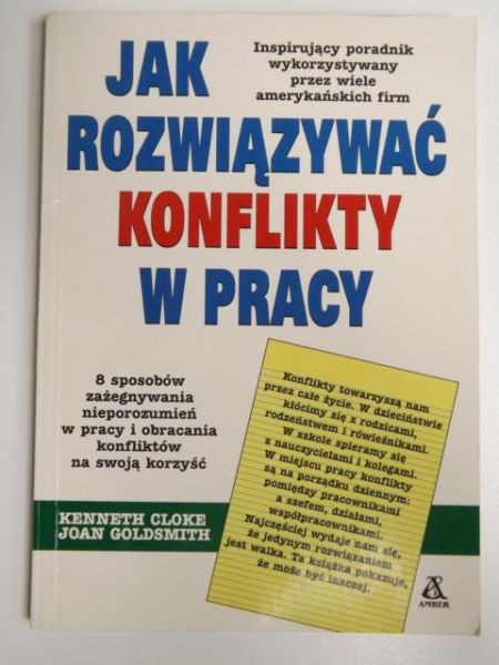 Cloke neth - Jak rozwiązywać konflikty w pracy