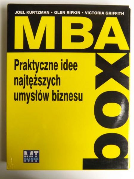 MBAbox: praktyczne idee najtęższych umysłów biznesu