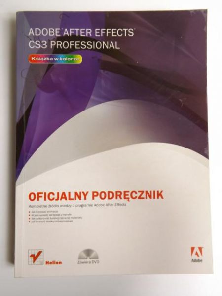 Adobe After Effects CS3 Professional. Oficjalny podręcznik