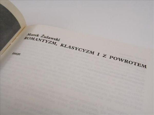 Romantyzm, klasycyzm i z powrotem