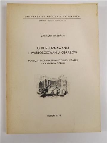 O rozpoznawaniu i wartościowaniu obrazów