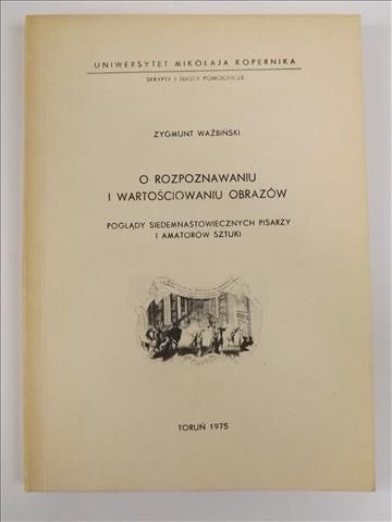 O rozpoznawaniu i wartościowaniu obrazów