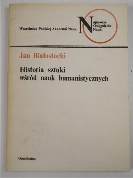 Historia sztuki wśród nauk humanistycznych