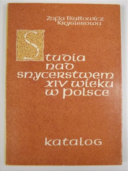 Studia nad snycerstwem XIV wieku w Polsce
