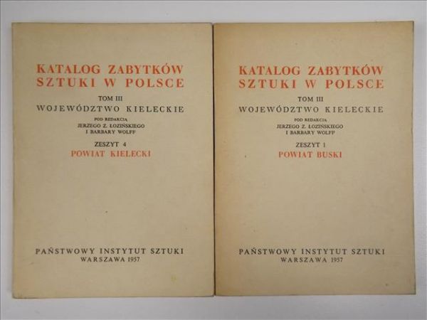Łoziński,  - Katalog zabytków sztuki w Polsce. Tom III Województwo Kieleckie: Zeszyt 1, 4