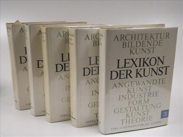 Lexikon der Kunst, T. I-V