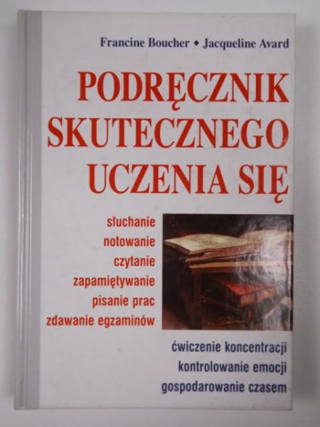 Boucher Francine - Podręcznik skutecznego uczenia się