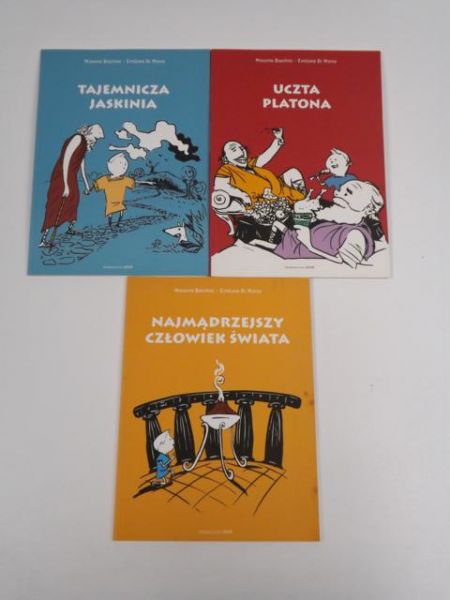 Bacchini,   - Najmądrzejszy człowiek świata, Tajemnicza jaskinia, Uczta Platona
