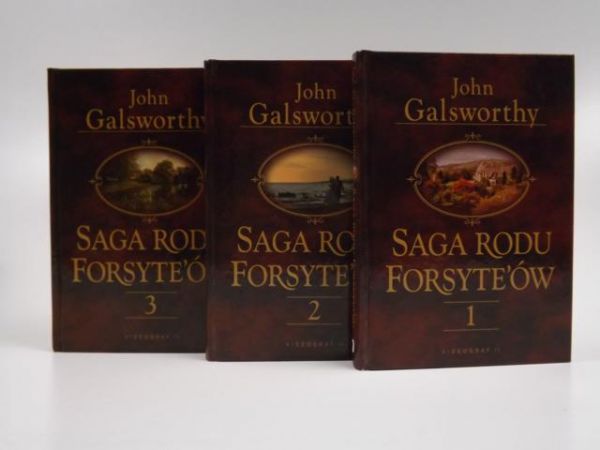 Galsworthy  John  -  Saga rodu Forsyte'ów, T. I-III