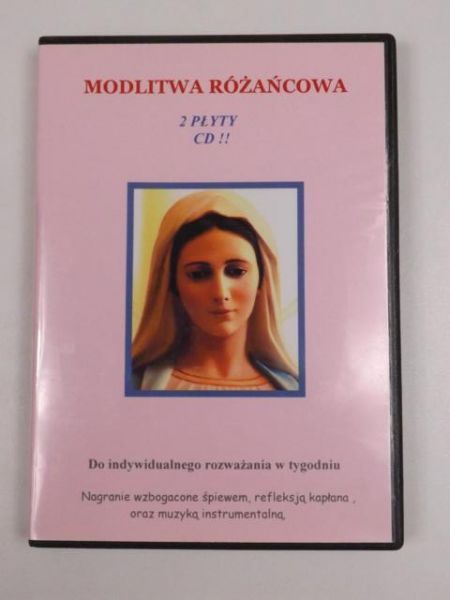 Modlitwa różańcowa 2 płyty CD