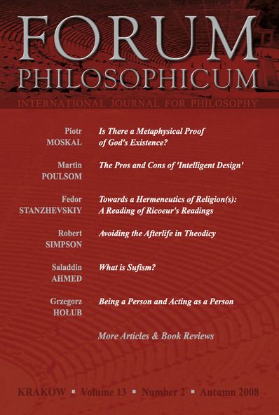 Forum Philosophicum t. 13