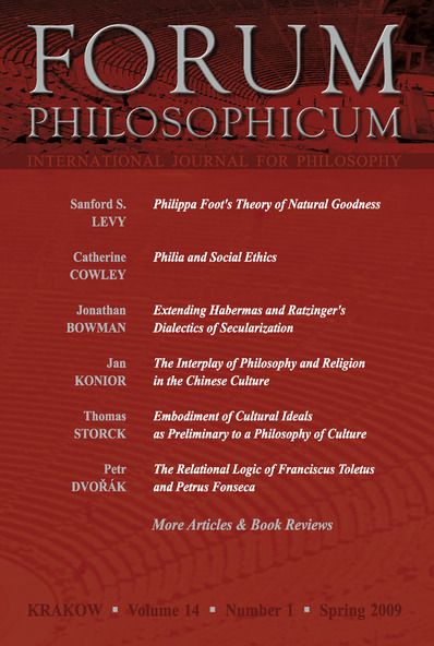 Forum Philosophicum t. 14/1