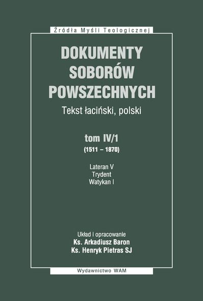 Dokumenty Soborów Powszechnych t.4/2