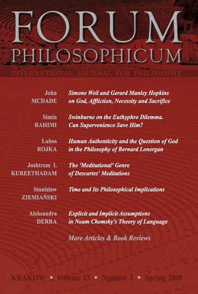 Forum Philosophicum t. 13/1/2008