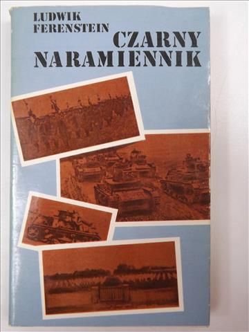 Czarny naramiennik