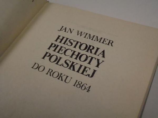 Historia piechoty polskiej do roku 1864