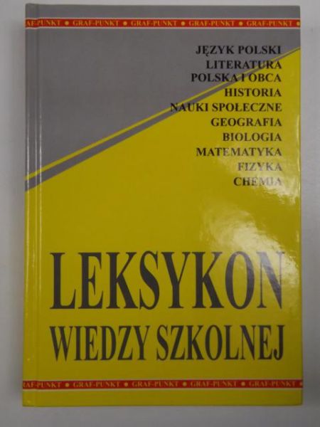 Leksykon wiedzy szkolnej