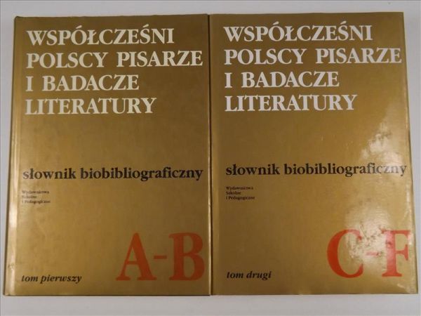 Czachowska Jadwiga,    - Współcześni polscy pisarze i badacze literatury - słownik bibliograficzny, T. I,II