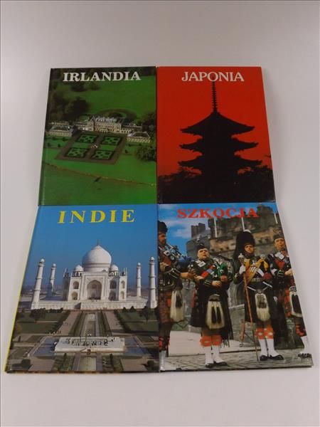 Indie, Szkocja, Japonia, Irlandia. Historia i sztuka