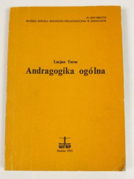 Andragogika ogólna, Monografie nr 27
