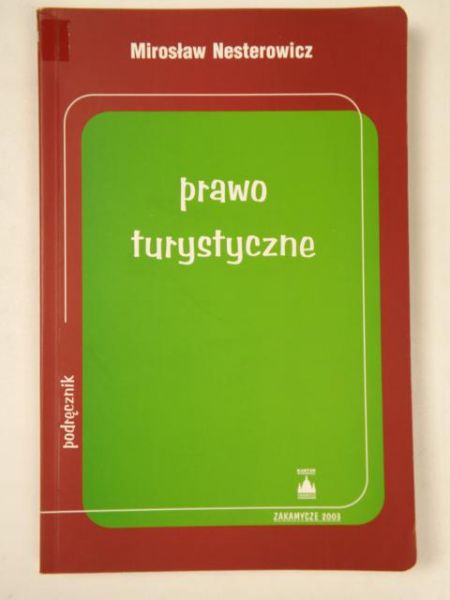 Prawo turystyczne. Podręcznik