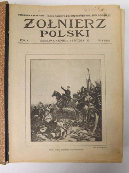 Żołnierz Polski - Rocznik, nr 1- 52, 1924 r.
