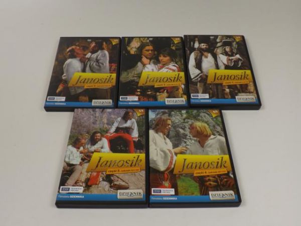 Janosik, 5 płyt DVD