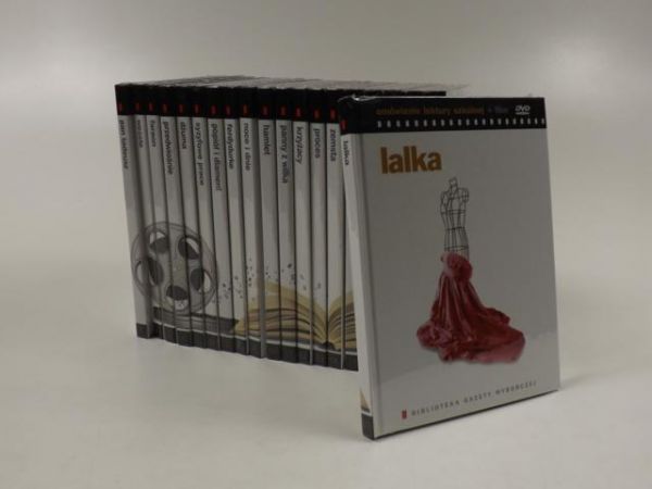 Lektury szkolne Biblioteka Gazety Wyborczej  DVD, 20 tomów