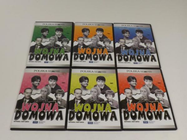 Wojna domowa, 6 płyt DVD