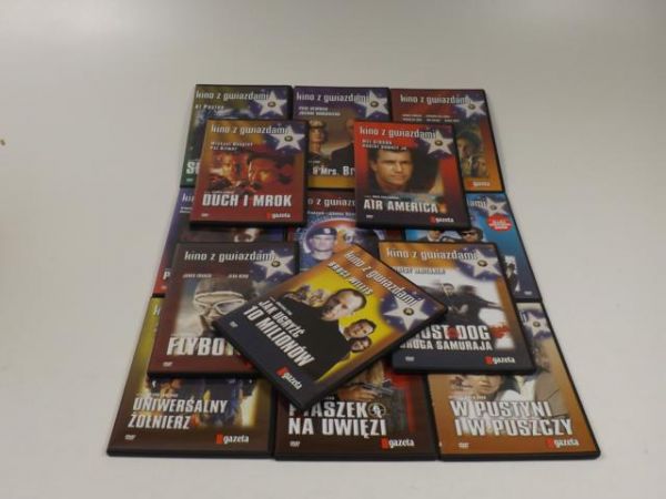 Kino z gwiazdami, 15 płyt DVD