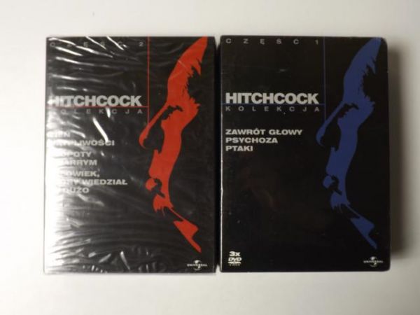 Hitchcock kolekcja. Część 1 i 2 (2 x 3 DVD)