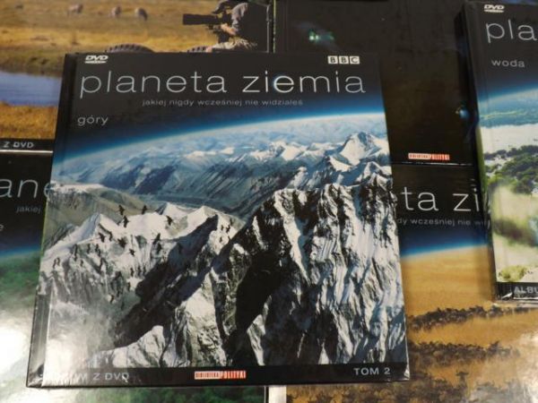 Planeta Ziemia jakiej nigdy wcześniej nie widziałeś. 12 płyt DVD
