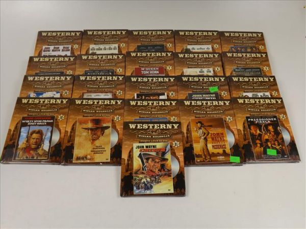 Westerny. Wielka kolekcja, 21 DVD