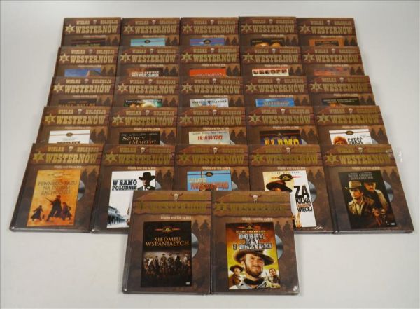 Westerny. Wielka kolekcja, 27 tomów + DVD