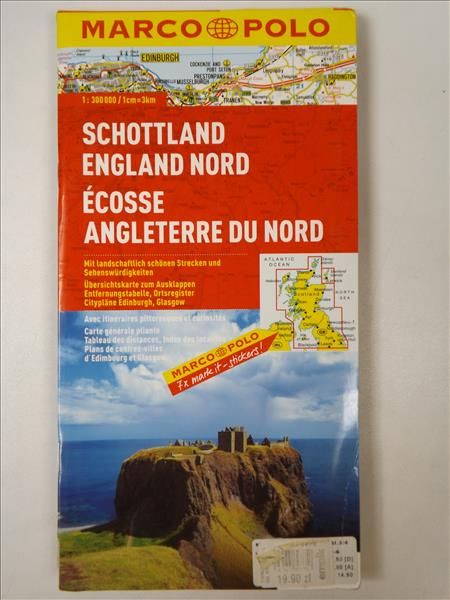 Schottland England Nord, Ecosse Angleterre Du Nord. Marco Polo