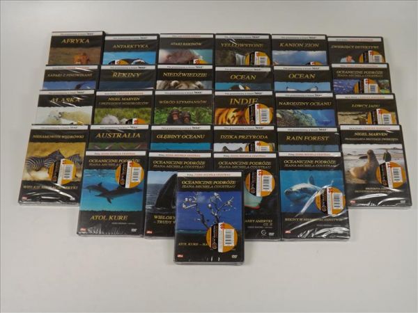 IMAX- Kolekcja filmów przyrodniczych, 29 płyt DVD
