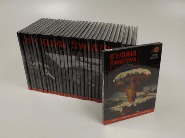 II wojna światowa, kolekcja: 30 tomów + DVD